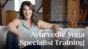 Ayurvedic Yoga Course Lead Image with text